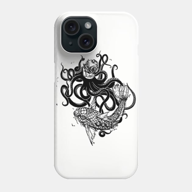 Into the Abyss Phone Case by Madkobra