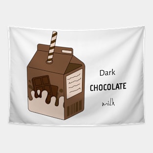 Dark Chocolate Milk Tapestry