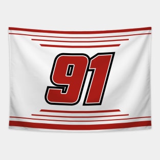 Zane Smith #91 2024 NASCAR Design Tapestry