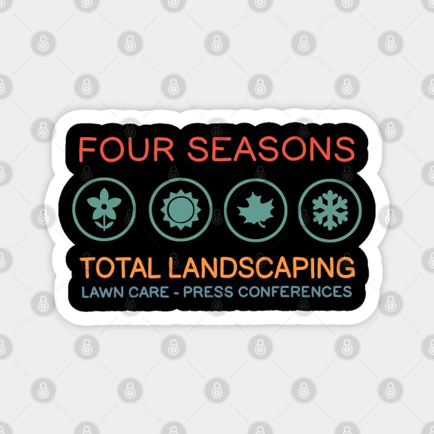 Four Seasons Total Landscaping Magnet by valentinahramov