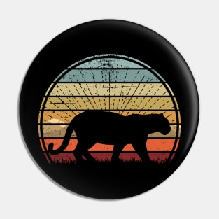 Cougar Sunset Pin