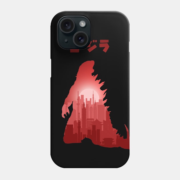 Godzilla Phone Case by Cmmndo_Sev