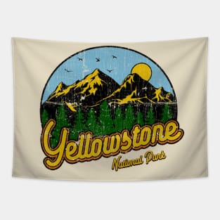 Vintage Yellowstone Park Tapestry