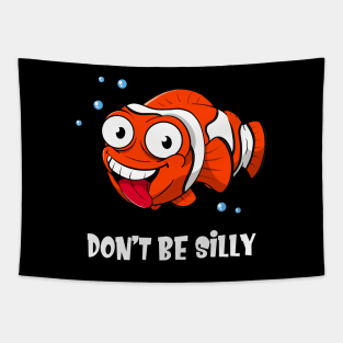 Funny Clownfish Costume Aquarium Cute Tapestry