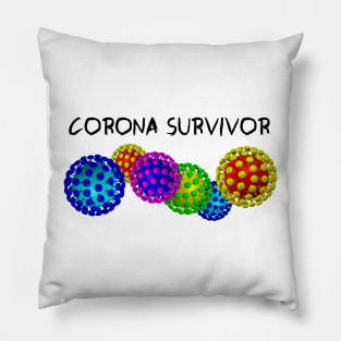 Corona Survivor Pillow