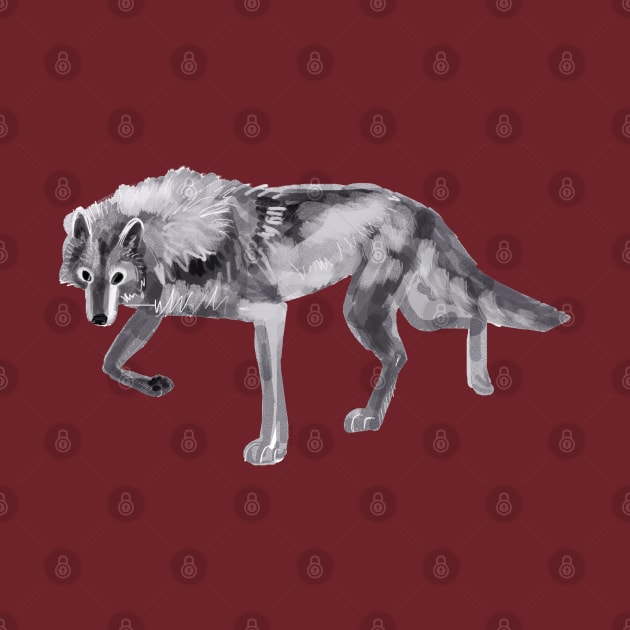 Artic Wolf #4 by belettelepink