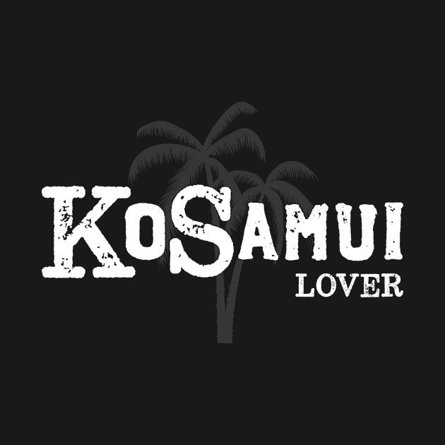 Ko Samui Lover – Palm Trees Holiday Design by BlueTodyArt