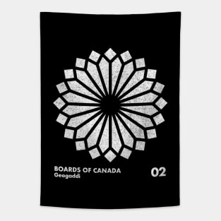 Boards Of Canada / Minimal Graphic Design Tribute Tapestry