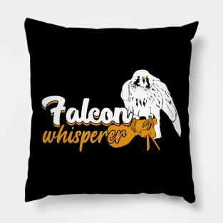 Falcon Whisperer Falconry Falconer Gift Pillow