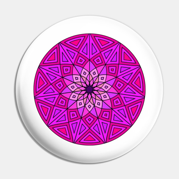 Circle Mandalas 83 (Style:10) Pin by luminousstore