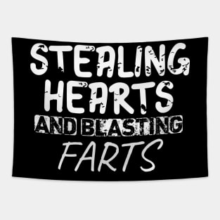 Stealing Hearts & Blasting Farts Tapestry