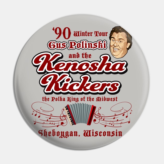 The Polka King of the Midwest Pin by Alema Art