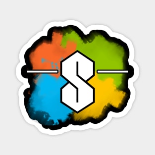 The "S" - Windows Color Splash Magnet