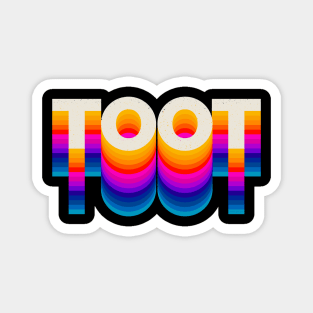 4 Letter Words - Toot Magnet