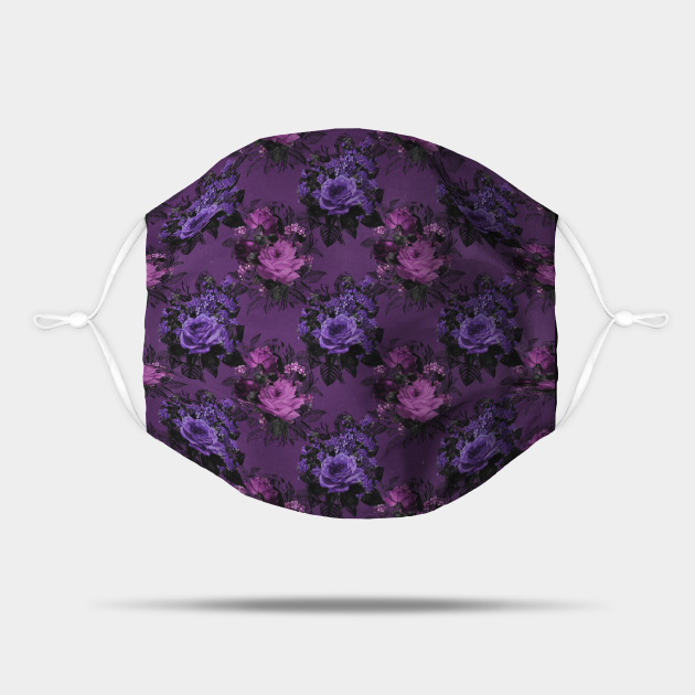 Death by Purple Victorian Flowers - Goth Fashion, Boho ...