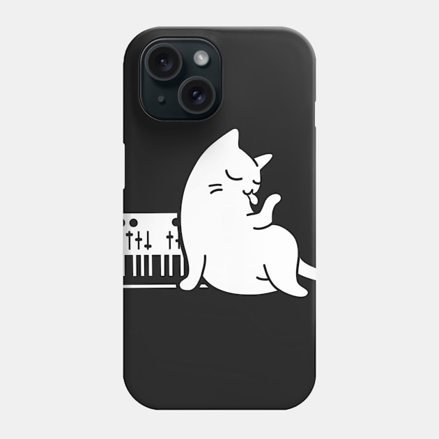 Synthesizer Cat Phone Case by MeatMan