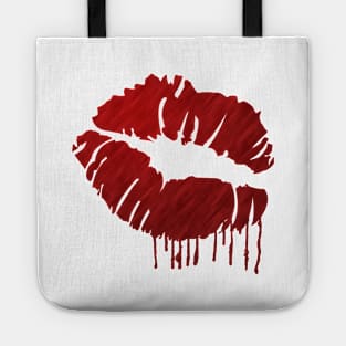 'Dripping Blood Lips' Modern Makeup Artist Gift Tote