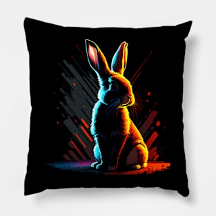 Cute and Cuddly Bunny Pillow