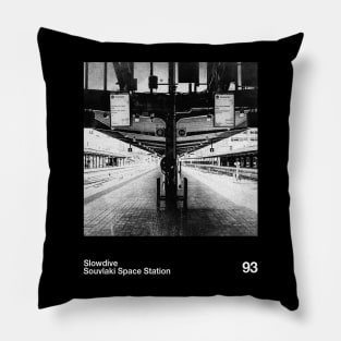 Souvlaki Space Station || Vintage Pantone 80s Pillow