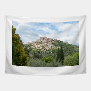 Gordes in Provence-Alpes-Côte d'Azur region in southeastern France Tapestry