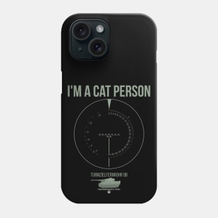 Im a cat person! Tiger tank and its sight Phone Case