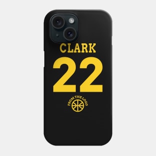Caitlin Clark 22 From the logo Phone Case