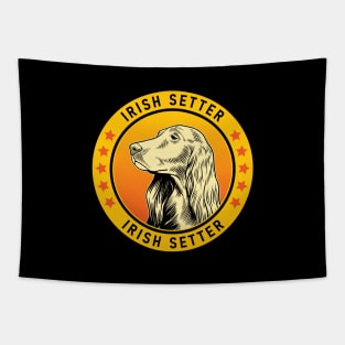 Irish Setter Dog Portrait Tapestry