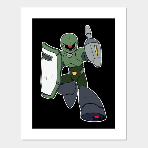 Sniper Joe Mega Man Posters And Art Prints Teepublic Sniper Joe Mega Man Posters And Art Prints Teepublic