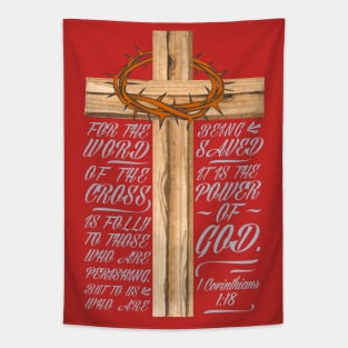 Power of God - 1 Corinthians 1:18 Tapestry