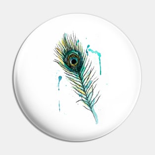 Peacock feather Image Pin