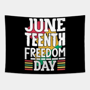 Juneteenth Celebrating Black Freedom 1865 African American Tapestry