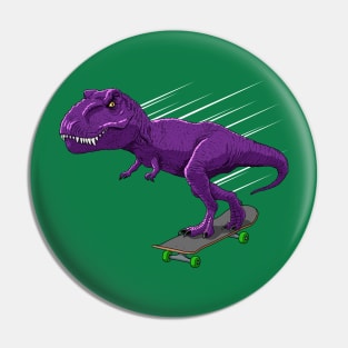 Rex skateboard Pin