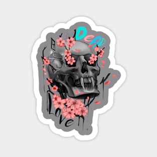 Dead Love Skull Magnet