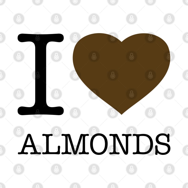 I LOVE ALMONDS by eyesblau