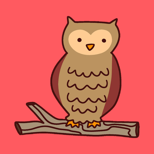 Tree Branch Owl by saradaboru