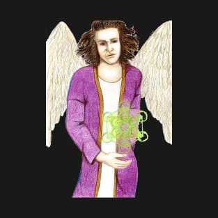Archangel Metatron the Creator- Deep Purple T-Shirt