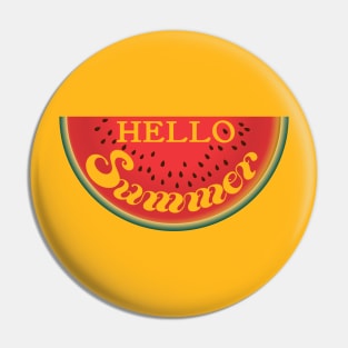 Hello Summer Pin