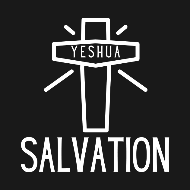 YESHUA SALVATION cross christian gift by Jedidiah Sousa