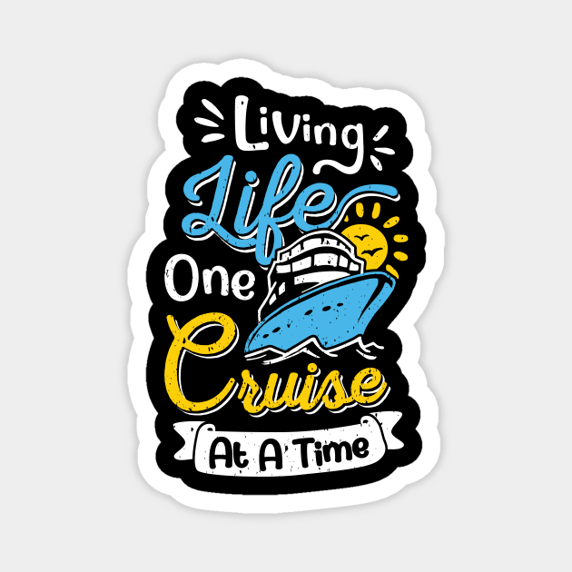 Family Cruise Ship Cruising Vacation Squad Gift Magnet by Dolde08