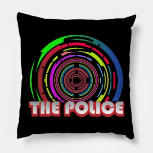 Minimalist Vinyl // The Police Pillow