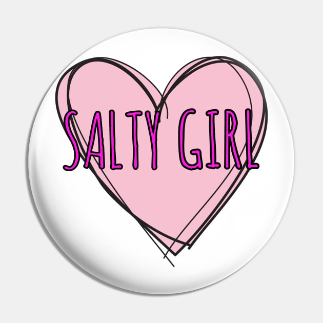 Salty girl beach girl surfer girl Pin by Coreoceanart