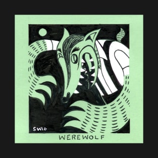 Retro Werewolf T-Shirt