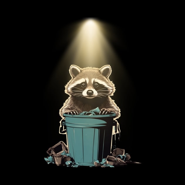Trash Panda Raccoon by Trip Tank