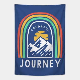 Colorful Journey Tapestry