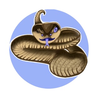 Sassy Snake (Periwinkle) T-Shirt