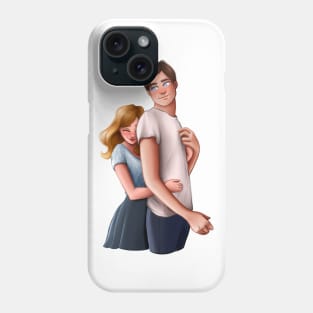 Couple in Love Phone Case