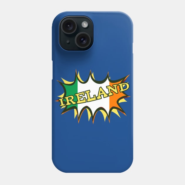 Irish Flag Phone Case by mailboxdisco