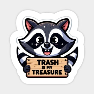 Trash panda Magnet