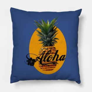 Hawaii pineapple aloha Pillow