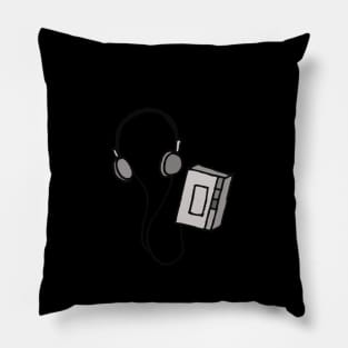 The Allman Brothers / Cassette Tape Style Pillow